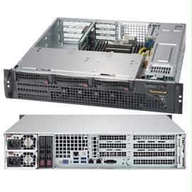 Supermicro Case CSE-825MBTQC-R802WB 2U 3x3.5 inch Hot-swap SAS-SATA 800W Brown Box