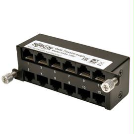 Tripp-Lite Accessory N484-12RJ Cat6a Pass Through Cassette x12 RJ45 Retail
