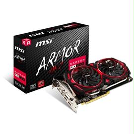 MSI Video Card RX 580 ARMOR MK2 8G OC Radeon RX 580 8GB GDDR5 256B DP-HDMI-DVDVID PCIE Retail