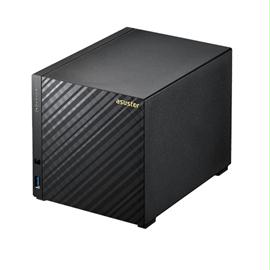 Asustor Network Attached Storage AS3204T 4 Bay Intel Celeron Quad-Core 2GB DDR3L GbE USB3.0 WoL Retail