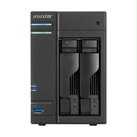 Asustor Network Attached Storage AS6202T 2Bay Intel Celeron Quad 4GB SO-DIMM DDR3L GbEx2 USB SATA     Retail