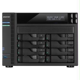 Asustor Network Attached Storage AS6208T 8Bay Intel Celeron Quad 4GB SO-DIMM DDR3L GbEx4 PCI Express USB3  Retail