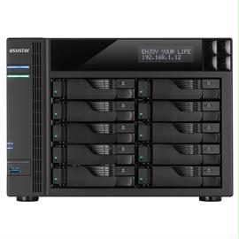 Asustor Network Attached Storage AS6210T 10Bay Intel Celeron Quad 4GB SO-DIMM DDR3L GbEx4 PCI Express USB3  Retail