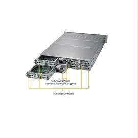 Supermicro System SYS-6029TP-HC0R(3YR) 2U TwinPro Xeon  LGA 3647  C621 Max.2TB   Brown Box
