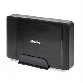 SYBA Accessory CL-ENC35033 External USB 3.0 Enclosure for 3.5 inch SATA III HD Black Retail
