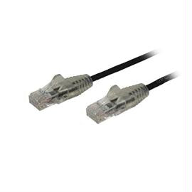 StarTech Cable N6PAT6BKS 6ft Cat6 Ethernet Cable Snagless RJ45 Connectors Black Retail